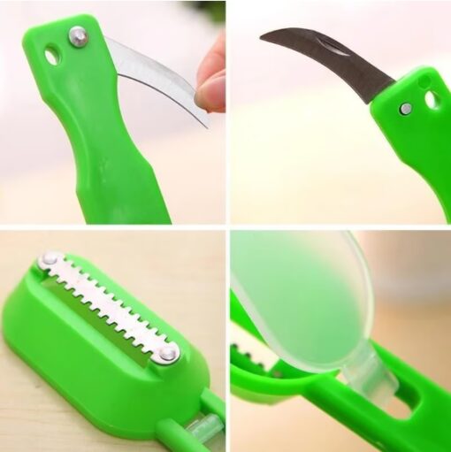 Aparat 2 in 1 pentru curatarea solzilor si eviscerarea pestelui - imagine 3