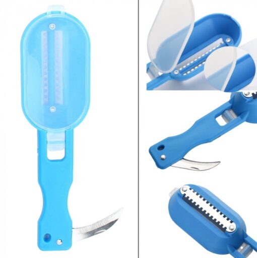 Aparat 2 in 1 pentru curatarea solzilor si eviscerarea pestelui - imagine 4