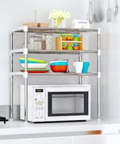 Raft organizator pentru cuptorul cu Microunde, 3 rafturi