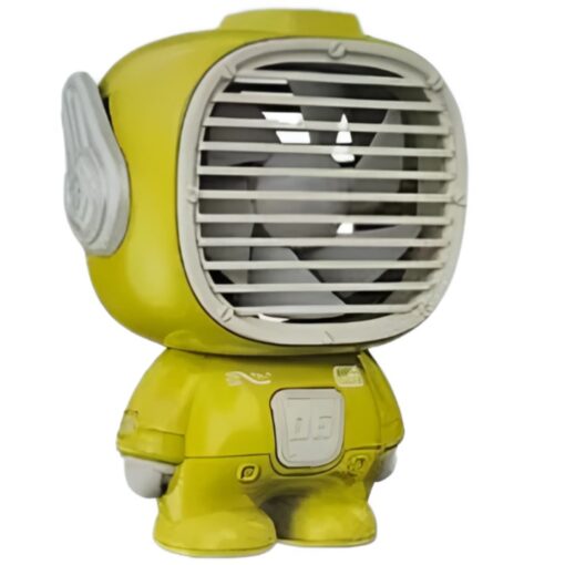 Mini Ventilator Robotel- reincărcabil, portabil, silentios, 3 Viteze - imagine 4