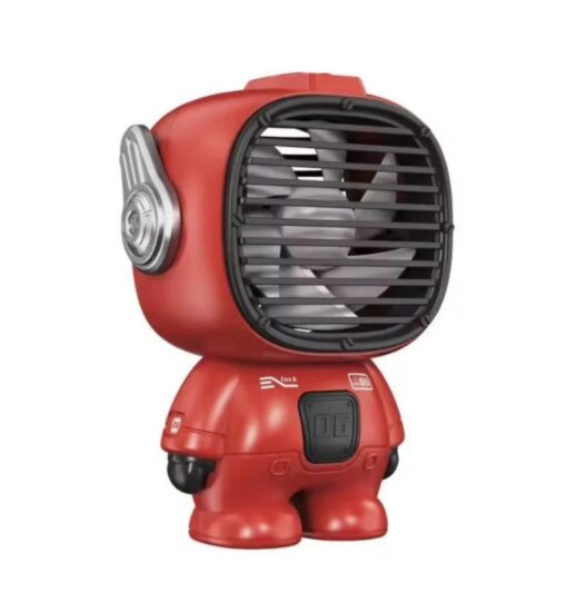 Mini Ventilator Robotel- reincărcabil, portabil, silentios, 3 Viteze
