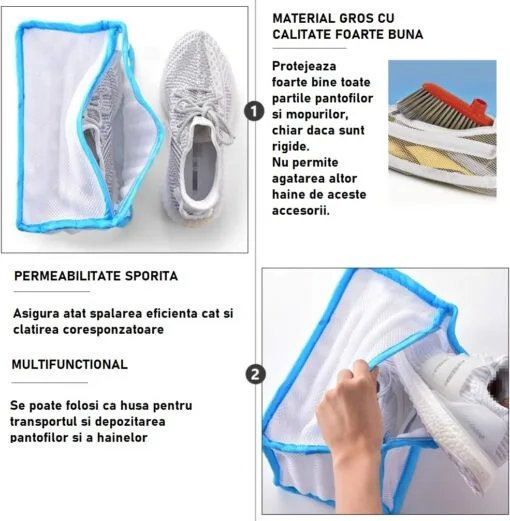 Husa pentru spalarea pantofilor, mopurilor si lavetelor - imagine 6