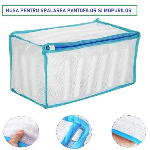 Husa pentru spalarea pantofilor, mopurilor si lavetelor - imagine 9