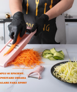 Mandolina multifunctionala cu 3 lame + decojitor GRATUIT