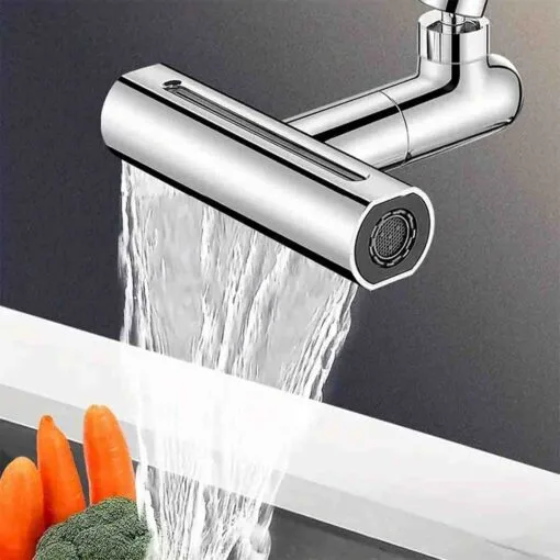 Adaptor-extensie rotativ pt. robinet, tip CASCADA, 4 tipuri de jet - imagine 4