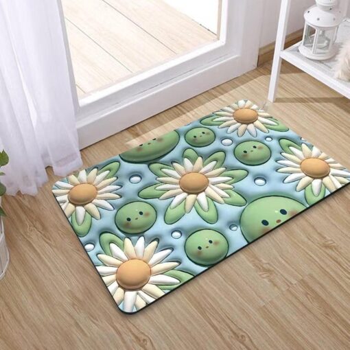 Covoras 3D moale si absorbant, pentru bucatarie, baie, casa - imagine 5
