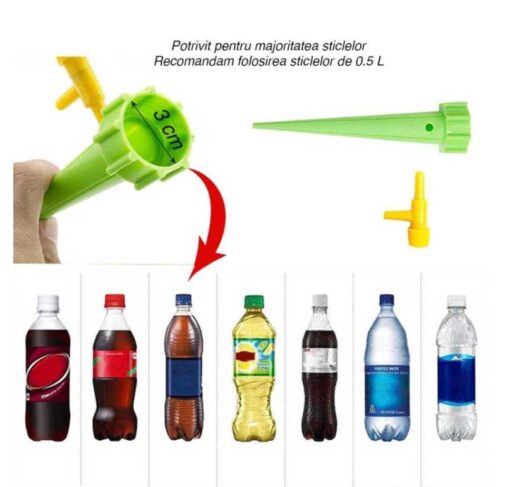 Set 2 conuri cu reglare pentru udarea plantelor - imagine 4