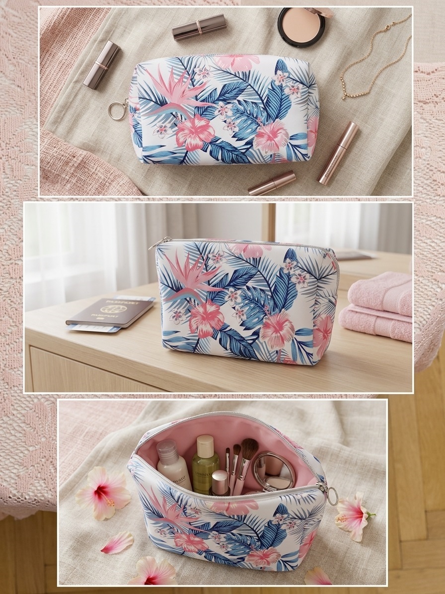 Set 2 portfarduri de calatorie Travel Tropical - imagine 7