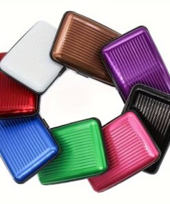 Portofel suport compact, armonica pentru carduri, culori diferite