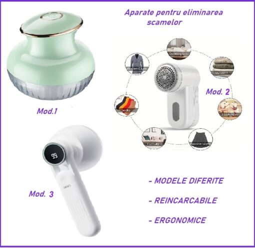 Elimina scamele ergonomic, reincarcabil