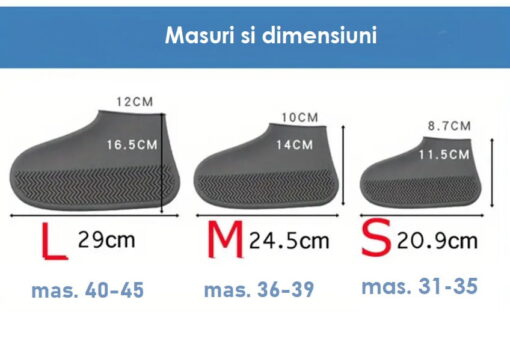 Protectie din silicon pt. incaltaminte, masuri diferite - imagine 7