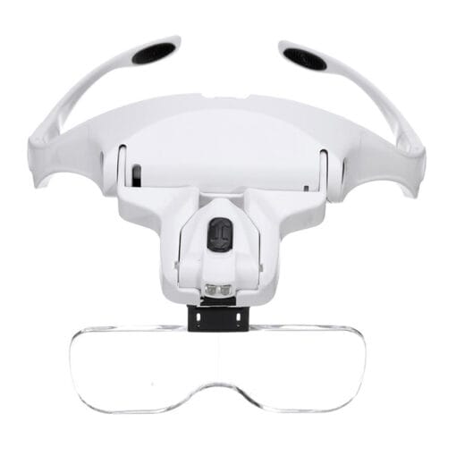 Ochelari cu 5 lupe si led - imagine 2