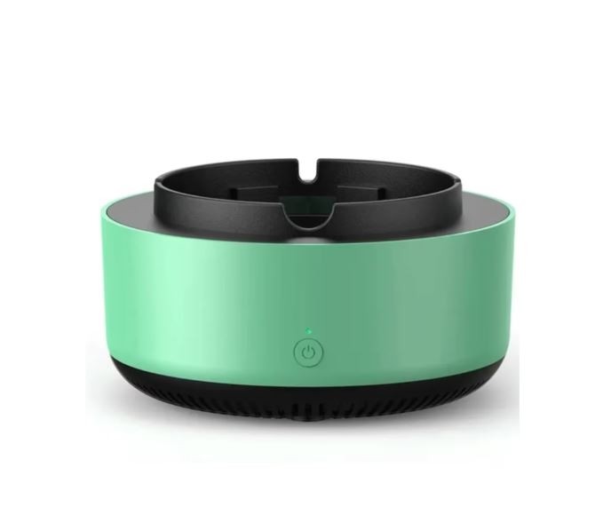 Scrumiera electrica Fara Fum, cu aspiratie 360°, fara cabluri - imagine 2