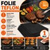 Plasa Antiaderenta Premium pentru Gratar si Cuptor – Reutilizabila, Usor de Curatat