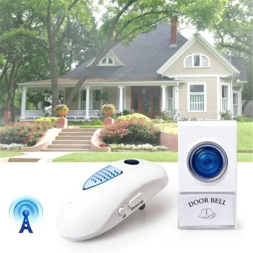 Sonerie DUBLA FARA FIR (wireless), conectare la priza - imagine 6