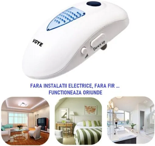 Sonerie DUBLA FARA FIR (wireless), conectare la priza - imagine 5