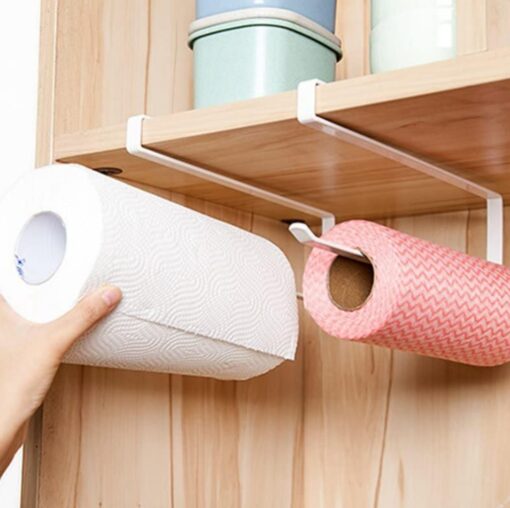 Suport organizator, metalic pentru bucatarie: hartie prosop, folie, hartie igienica, etc. - imagine 3