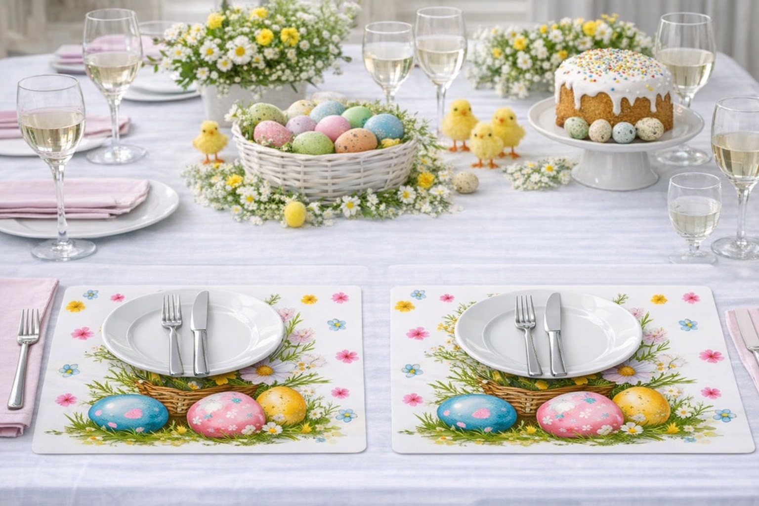 Set Suport pentru Farfurie Paste Spring Joy – 2 buc